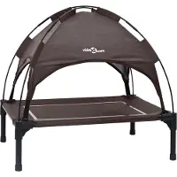 vidaXL Hondenbed Bruin 71 x 64 x 71 cm Staal