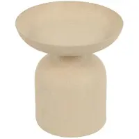 Countryfield Kandelaar Op Voet Beige 10x10x11cm Roze roze Metaal Kandelaar