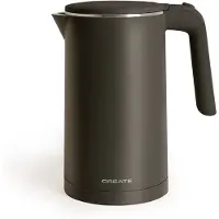 Create - 1 L elektrische waterkoker met temperatuurregeling - 1000W - Zwart - KETTLE STUDIO PRO