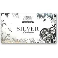 Confetti Chocolade Dragees Mulabas Zilver 500 Gram