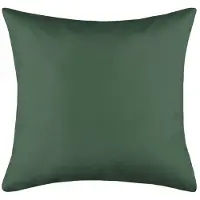 Stof Textile sierkussen Hawaii - donkergroen - 40 x 40 cm - bank kussens - binnen/buiten - polyester
