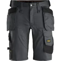 Snickers Workwear Allroundwork, Stretch Korte Broek Met Holsterzakken 6141 | Maat: 48