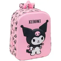 Hello Kitty Schoolrugzak Kuromi Roze 22 x 27 x 10 cm