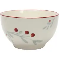 Svenska Living Schaaltje 'Berry' rood Ø14cm