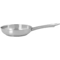 Demeyere Bistro 3 RVS Koekenpan – 20 cm Bakpan Uit Roestvrij Staal – Braadpan Geschikt Voor Alle Warmtebronnen Inclusief Inductie – Duurzaam – Volledig PFAS – PFOA – en PTFE Vrij