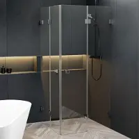 Riho Scandic X207 douchecabine 80x80cm chroom