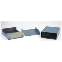Hammond Electronics 1458VE3B Instrumentbehuizing 254 x 203 x 76.2 Aluminium Blauw 1 stuk(s)