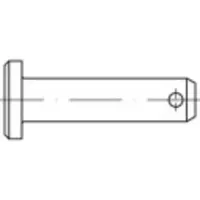Toolcraft 135902 Bouten (Ø x l) 12 mm x 40 mm Staal Galvanisch verzinkt 10 stuk(s)