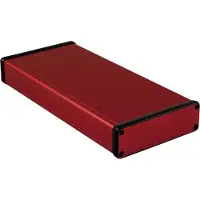 Hammond Electronics 1455L2201RD Profielbehuizing 220 x 103 x 30.5 Aluminium Rood 1 stuk(s)