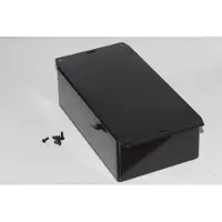 Hammond Electronics 1591EF2BK Universele behuizing 191 x 110 x 61 ABS Zwart 1 stuk(s)