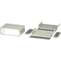 Hammond Electronics 1402D Instrumentbehuizing 185 x 181 x 60 Staal Grijs 1 stuk(s)