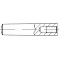 Toolcraft 144745 Conische pen (Ø x l) 16 mm x 40 mm Staal 10 stuk(s)