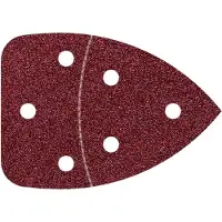 Wolfcraft Schuurvel 6 dlg 98x139mm K80