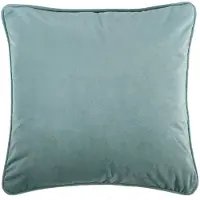 Tiseco Home Studio Kussen (gevuld) Microvelvet 45X45CM, stone green