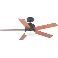 Blaupunkt Ventilator voor het plafond, 122 cm, 70W, met LED-lamp (18W) en bediening van