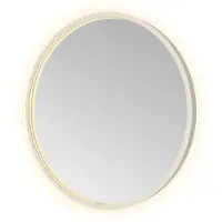 Hotbath Spiegel &more 60x60 cm led-verlichting spiegelverwarming rond rvs