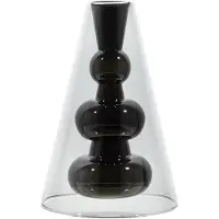 Tom Dixon Bump Cone vaas Black