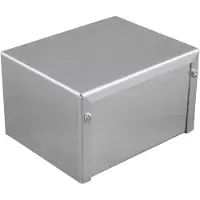 Hammond Electronics 1411PU Instrumentbehuizing 152 x 127 x 102 Aluminium Natuur 1 stuk(s)