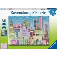 Ravensburger Puzzel - 300 Bakstenen - Kaart van Europa - - OneSize - Puzzels