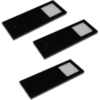 Hera Eco Pad F Ledset Dynamic LED set van 3 spots zwart