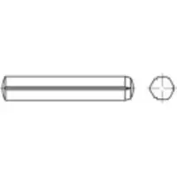 Toolcraft 136194 Cilindrische kerfstift (Ø x l) 2 mm x 4 mm Staal 250 stuk(s)