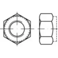Toolcraft 139777 Borgmoeren M5 DIN 6924 Staal Galvanisch verzinkt 200 stuk(s)