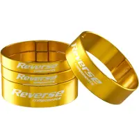 Reverse Components Ultra Light Spacer Set, goud 2024 Hardware & Overige onderdelen