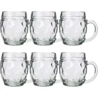 Ich-zapfe Bierpullen - Tübinger - 0,4 liter - Set van 6 stuks - Bierglas - Bierglazen