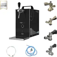 Ich-zapfe Complete set - Biertap PYGMY 25/K LIMITED EDITION, 1-kraans, 35 liter/u - met Set van 4 Fustkoppeling - Thuistap, Bierkoeler
