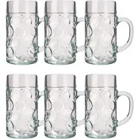 Ich-zapfe Bierglas - Bierglazen - Bierpullen - ISAR - 0,3 liter - set van 6 stuks