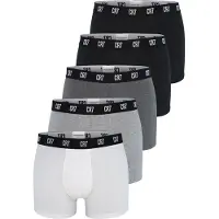 Cr7 - Cristiano Ronaldo Boxershorts donkergrijs / grijs gemêleerd / zwart / wit