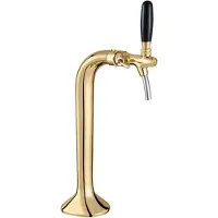 Ich-zapfe Tapzuil, goudkleurig, 1-regelig, elegant, "Topkwaliteit!" (Pakket prijs)
