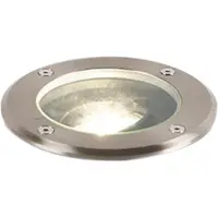 QAZQA Smart buiten grondspot RVS incl. WiFi GU10 IP65 - Delux