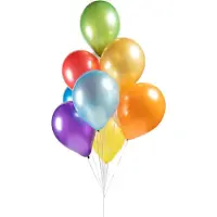 We Fiesta 10 Balloons 12″ metallic/pearl gemixt - Thema Feest Party Ballon