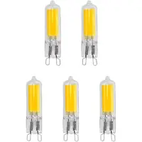 Avide G9 LED Insteeklamp 4W 220-240V - 4000K - 400lm - LED Lampjes Insteek - Wit licht - Vervangt 35W lamp - 5 stuks