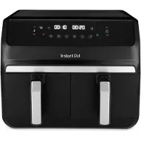 Usorteret Vortex Dual Drawer 8 liter digitale airfryer – synchroniseerde dubbele bereiding met twee schuiven, dubbele mand met ClearCook-technologie, 8-in-1 slimme programma’s