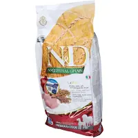 Farmina N&D ANCESTRAL GRAIN HONDENVOER LIGHT - KIP. SPELT, HAVER EN GRANAATAPPEL. VOOR VOLWASSENE Honden van middelgroot en groot formaat. 12 kg