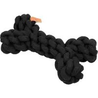 Laroy Dente flostouw voor de hond Zwart 30 cm