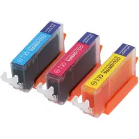 PrintAbout Huismerk Canon CLI-526C/M/Y Inktcartridge 3-kleuren Multipack