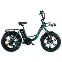ENGWE L20 Boost Elektrische Fatbike - E-bike - 20 Inch - 250W Motor - 7 Versnellingen - 126 km Actieradius - Mechanische Schijfremmen - Groen