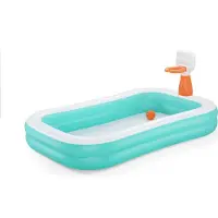 Bestway Planschbecken - 251 x 168 cm - Dunk N' Splash - - One Size - Planschbecken