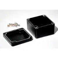 Hammond Electronics 1590Z110BK Universele behuizing 75 x 80 x 52 Aluminium Zwart 1 stuk(s)