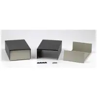 Hammond Electronics 1454C Instrumentbehuizing 64 x 102 x 51 Staal Grijs, Zwart 1 stuk(s)