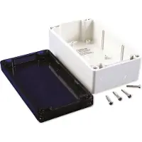 Hammond Electronics 1554J2GYSL Universele behuizing 160 x 90 x 60 Polycarbonaat Grijs 1 stuk(s)