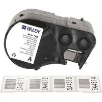 Brady M5-31-7425 polypropyleen labels zwart op wit 38,10 mm x 24,40 mm (origineel)