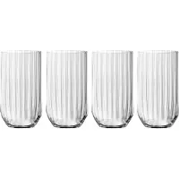 Spiegelau Linear long drink glas 44,5 cl 4-pack Helder