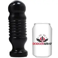 Dodger Army - Dum Dum - Buttplug - 17 x 6 cm - PVC - Zwart
