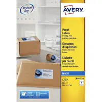 Sans marque Avery White Address Label - Inkjet - J8165