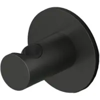 Hotbath Ace AC514 wandhouder geborsteld zwart PVD