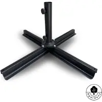 4gardenz parasol kruisvoet voor verzwaringstegels 77x77x31 cm -